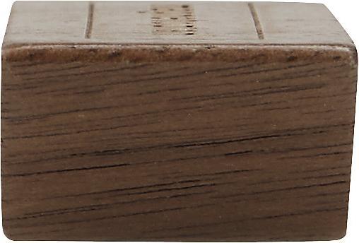Image du produit kaiserkraft Plots magnétiques en bois design, lot de 4, L x l x h 60 x 20 x 13 mm, marron (4 x)
