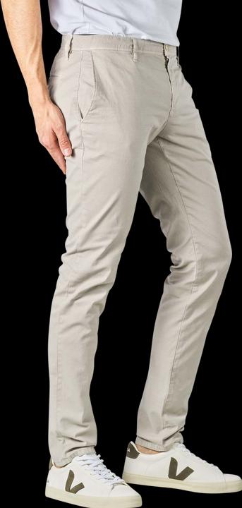 Actual product image Alberto Rob Pants Slim DS Light Structure light grey (W35/L34)