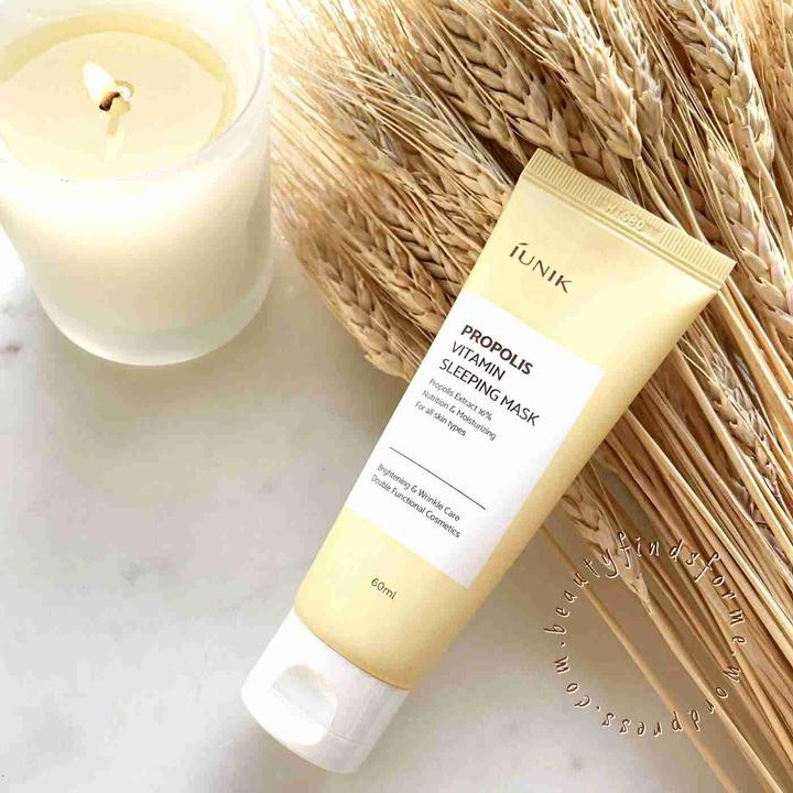Actual product image iUNIK Propolis Vitamin Sleeping Mask (60 ml)