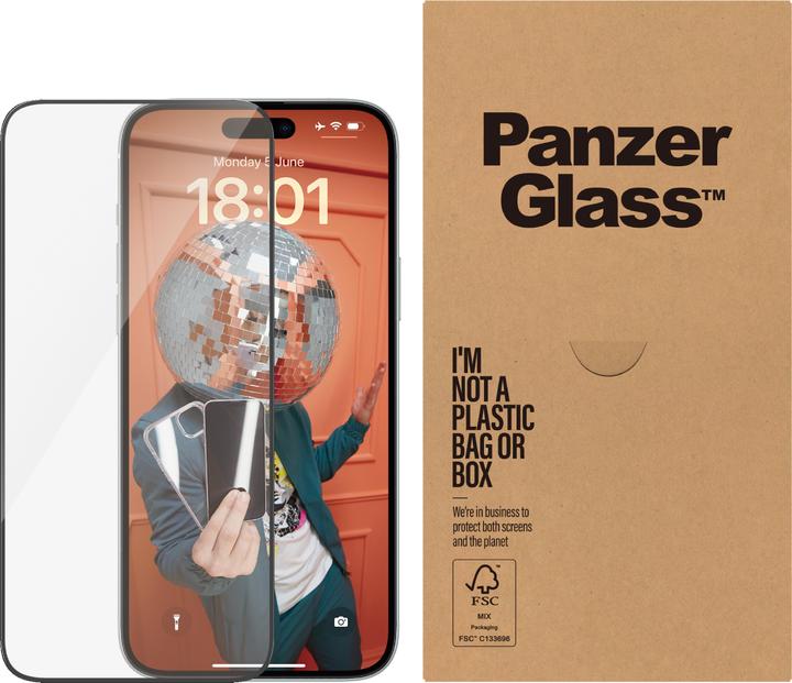 Image du produit PanzerGlass Ultra-Wide Fit (1 pièce(s), Apple iPhone 15 Plus)