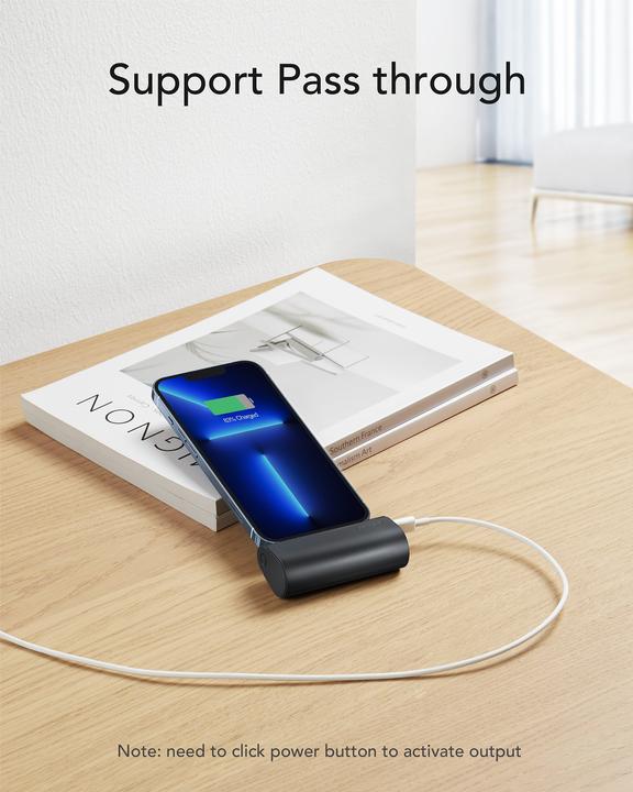 Image du produit Veger Plugon Powerbank Lightning - 5'000mAh (5000 mAh, 20 W, 18.50 Wh)