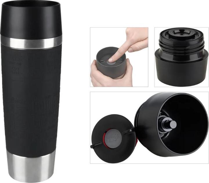 Produktbild Emsa Travel Mug Grande schwarz (0.50 l)