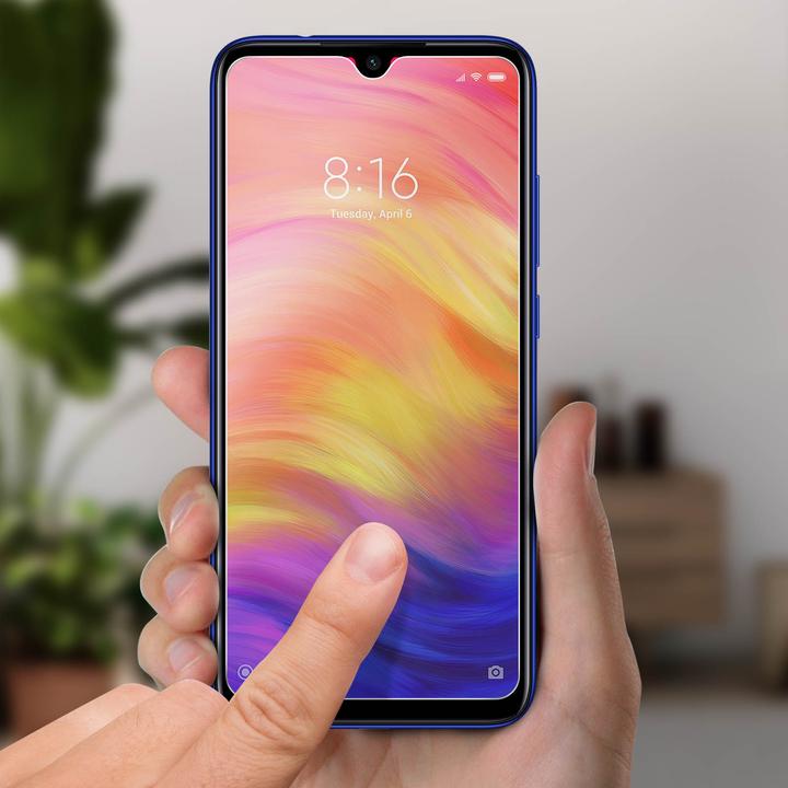Image du produit Avizar Film clair comme du cristal, protection d'écran en verre (1 pièce(s), Xiaomi Redmi Note 7)