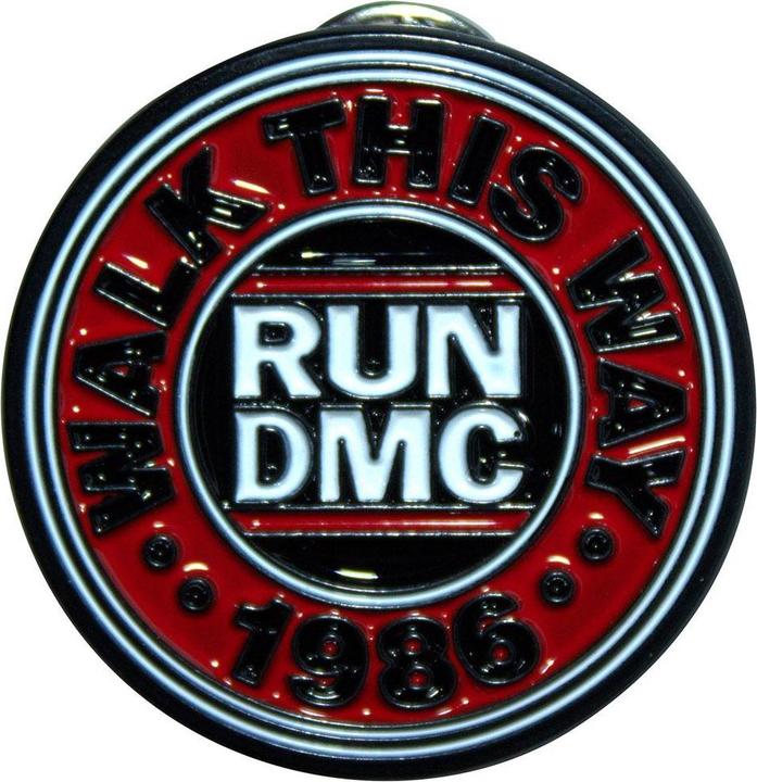 Produktbild Run DMC Abzeichen Walk This Way ZinkLegierung