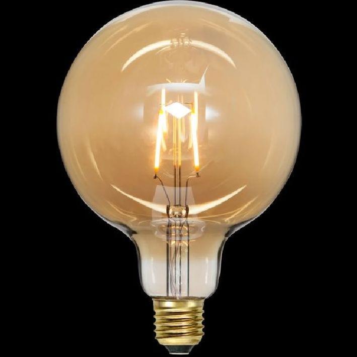 Actual product image Star Trading LED Bulb E27 G125 Plain Amber (E27, 0.75 W, 80 lm, 1 x, F)