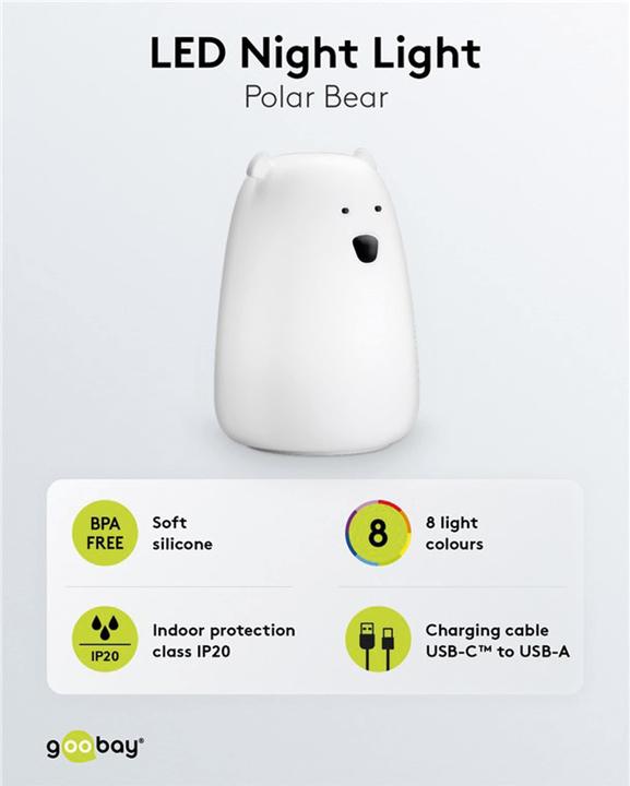 Actual product image Goobay Polar bear