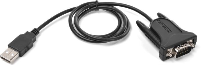 Produktbild Sitecom USB 2.0 to Serial 0,6m black (60 m)