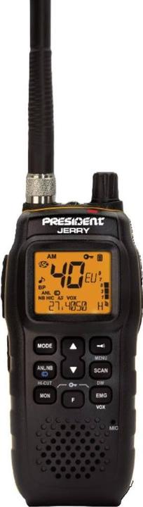 Actual product image President Jerry 40100 CB handheld radio