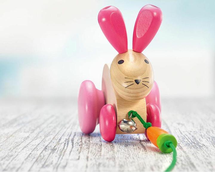 Produktbild Selecta Spielzeug Nachzieh-Hase Hanna Hoppel