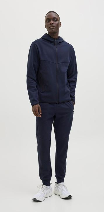 Immagine prodotto Jack & Jones Pullover monocolore con cappuccio e zip Giacca con cappuccio (XS)