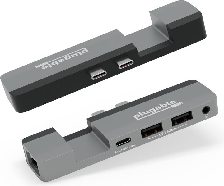Actual product image Plugable USB-C 5-in-1 Hub MagSafe