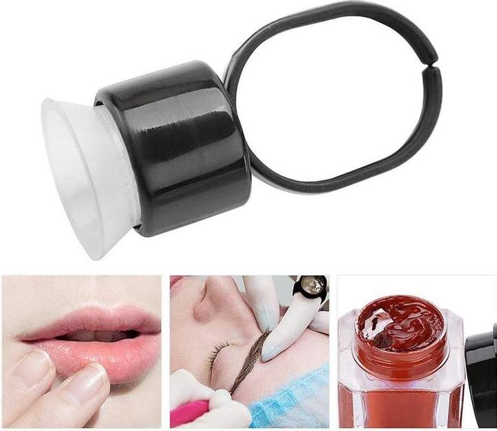 Produktbild JTI Tintenbecher - Microblading - Fingerring - 20 Stk