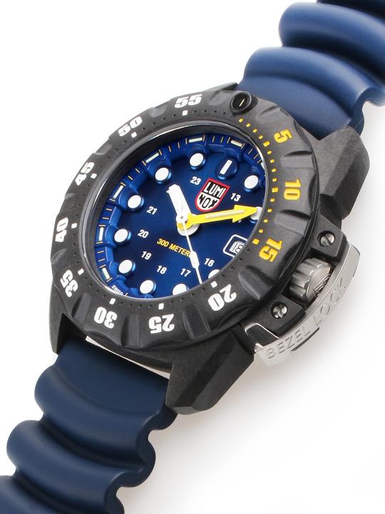Produktbild Luminox Scott Cassell Deep Dive Carbon Blau (Analoguhr, 45 mm)