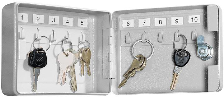 Produktbild Xcase Mini-Stahl-Schlüsselschrank für 10 Schlüssel, mit Sicherheitsschloss