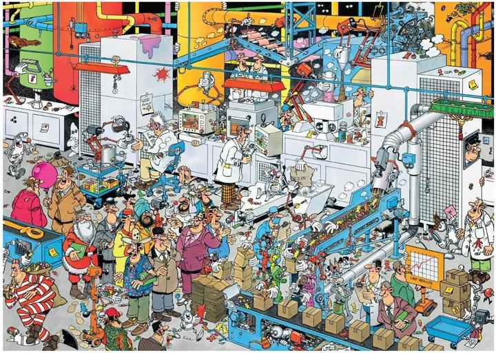 Produktbild Jumbo Jan van Haasteren - Süssigkeiten Fabrik - 500 Teile (500 Teile)