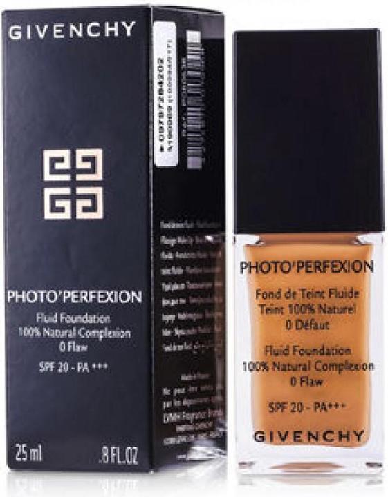 Actual product image Givenchy Photo Perfexion, Glow, Liquid Foundation, 08, Amber, SPF 20, 25 m (08, Ambergris)