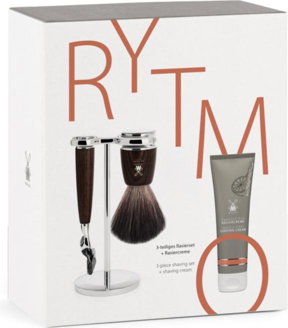 Image du produit Mühle Coffret cadeau Rytmo 4 (75 ml, Crème à raser, Set, Blaireau)