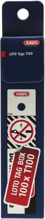 Produktbild Abus LOTO Warnanhänger T100