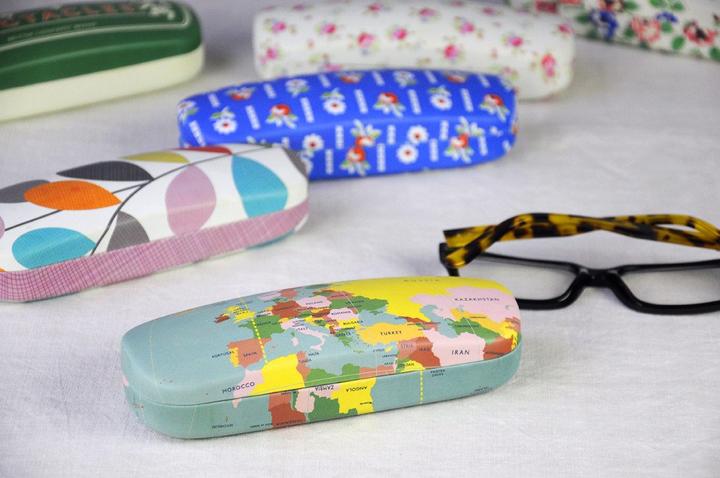Actual product image Roost Spectacle Case World Map 24889 15x6x4cm