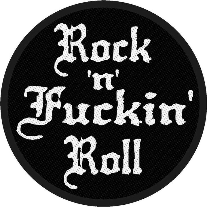 Actual product image Generic Rock N' Fuckin' Roll Patch