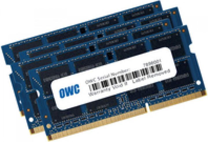 Produktbild OWC 32.0GB (4x 8GB) PC3-12800 DDR3L 1600MHz SO-DIMM 204 Pin CL11 Memory Upg. Kit (4 x 8GB, 1600 MHz, DDR3-RAM, SO-DIMM)