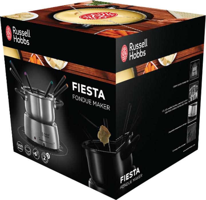 Produktbild Russell Hobbs Fiesta (Käsefondue, Schokoladenfondue, Fondue Bourguignonne, Fondue Chinoise)