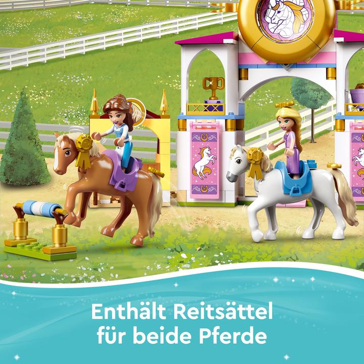 Actual product image LEGO Disney Princess 43195 Belle & Rapunzel horse stable (43195, LEGO Disney)