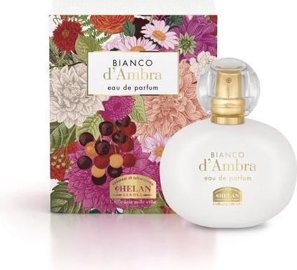 Immagine prodotto Helan Bianco D'Ambra con Note Floreali Speziate Noce Moscata Incenso & Iris Fragranza di Lunga Durata (Eau de parfum, 50 ml)