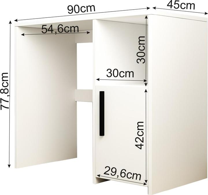 Actual product image Homitis Kuzey (90 x 78 x 45 cm)