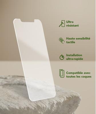 Actual product image Just Green Bio Screen Protector (1 Piece, Apple iPhone 13)