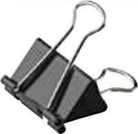 Produktbild Wonday Foldback-Klammer, (B)19 mm, Klemmweite 6 mm, schwarz (12 x)