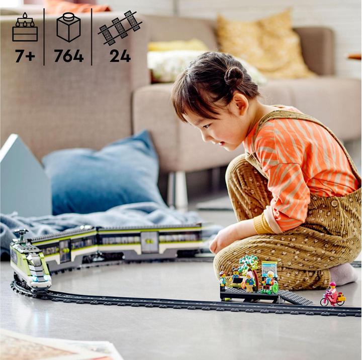 Actual product image LEGO Passenger express train (60337, LEGO City, LEGO Powered UP)