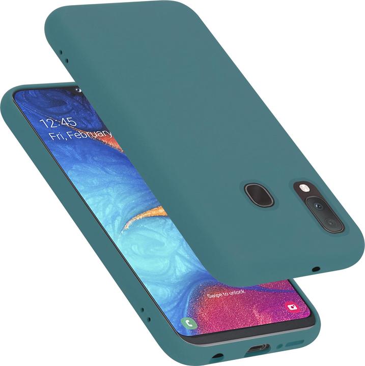 Actual product image Cadorabo Liquid Case (Samsung Galaxy A20e)