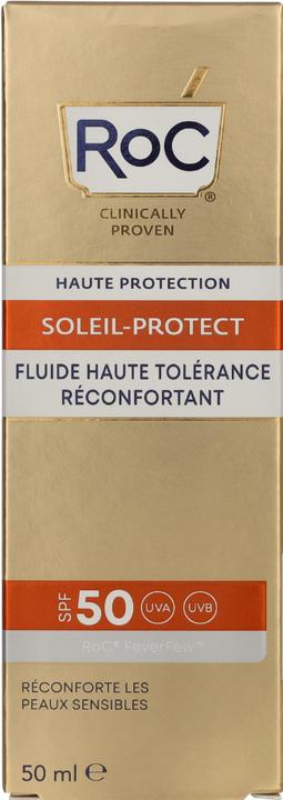 Actual product image Roc Soleil-Protect High Tolerance Comfort Fluid (Sun cream face, SPF 50, 50 ml)