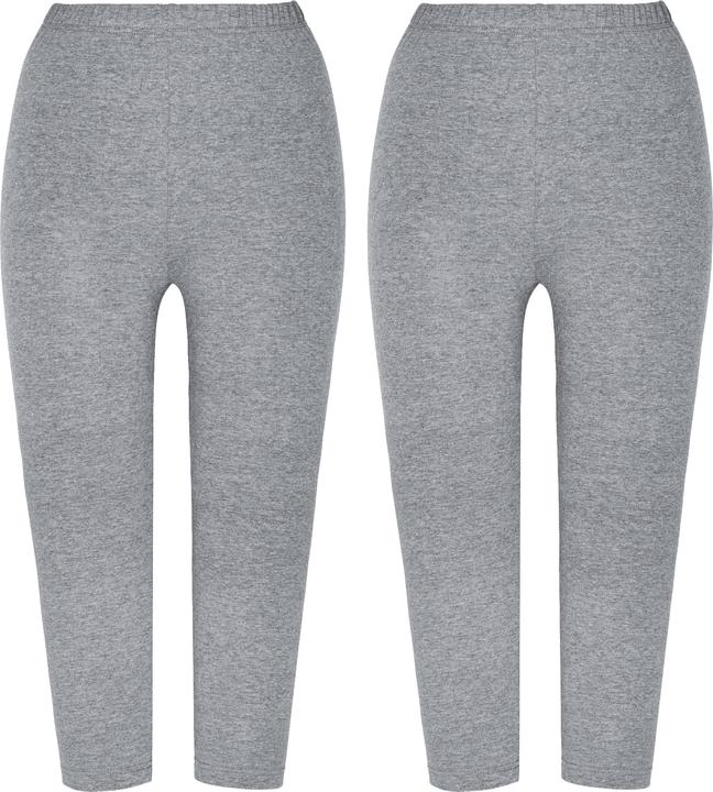Actual product image Erwin Müller Ladies Capri Leggings 2-Pack (W36/L38)
