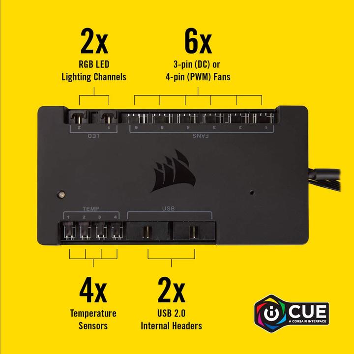 Immagine prodotto Corsair Comandante Pro (6 Ventilatore)