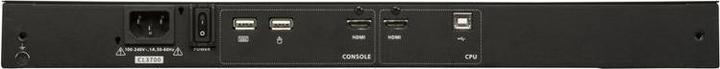 Actual product image Aten CL3700NW ES Short depth single rail 18.5" LCD console (USB HDMI), ES layout