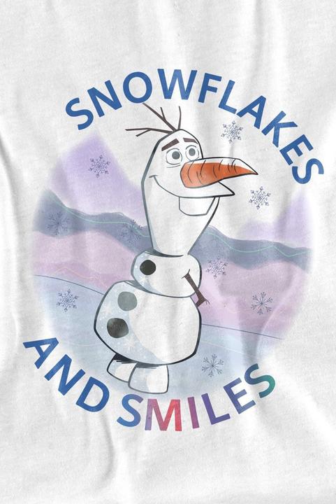 Immagine prodotto Disney Frozen Maglietta Olaf Fiocchi di Neve e Sorrisi Bambini (128)