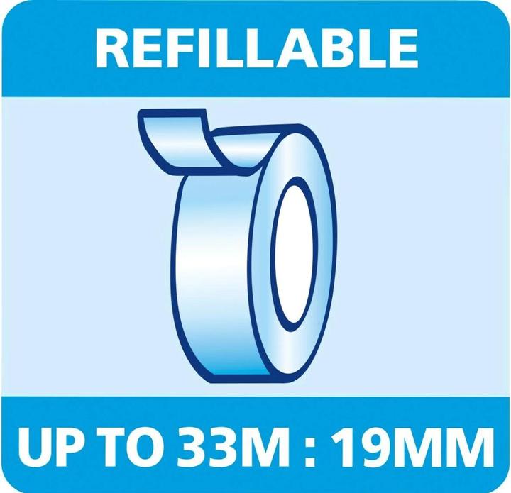 Produktbild tesa tesafilm COMPACT Tischabroller, Klebeband-Spender mit Anti-Rutsch-Boden, inkl. 1 Rolle tesafilm