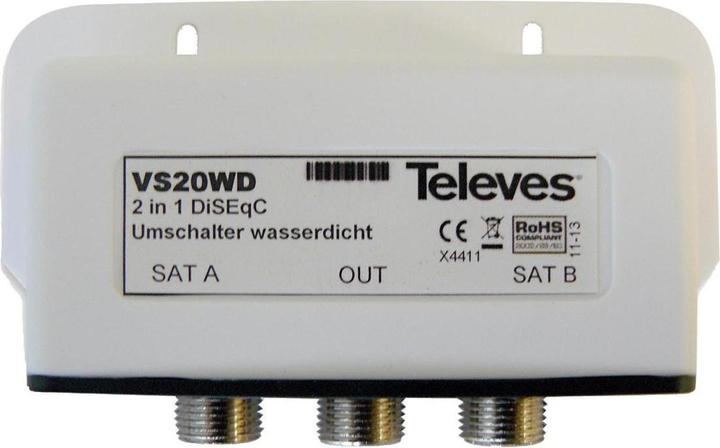 Actual product image Preisner DiSEqC Switch VS 20 WD (Multi switch)