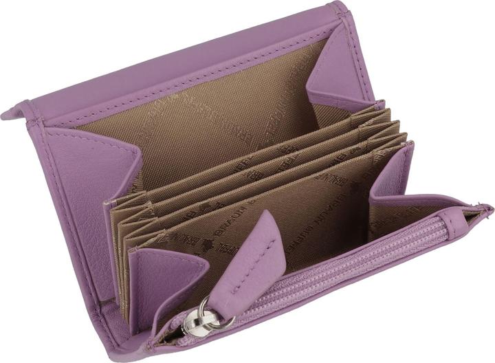 Actual product image Braun Büffel Joy wallet RFID protection leather 10.5 cm