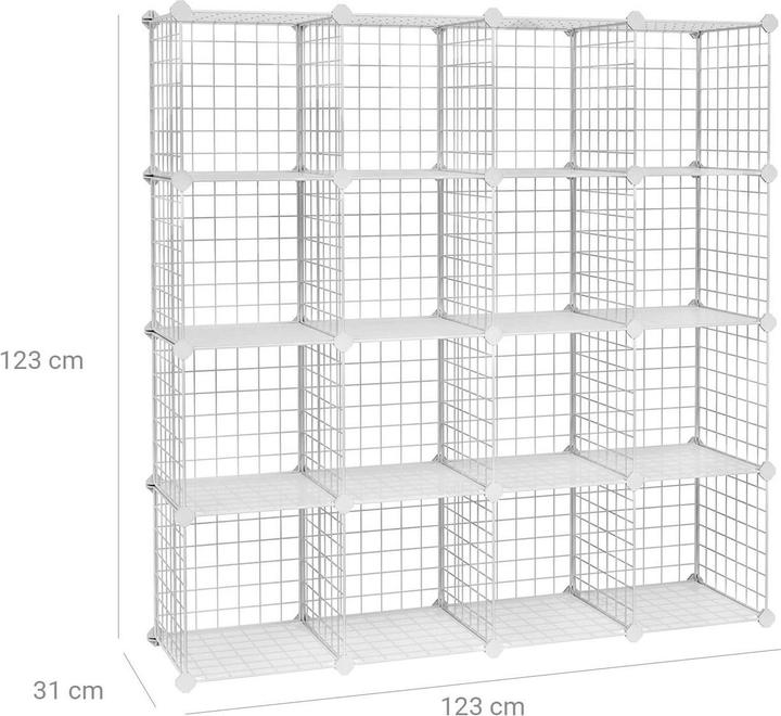 Produktbild Songmics Würfel (123 x 31 x 123 cm)
