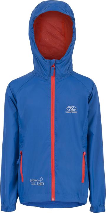 Highlander Stow & Go Kids Blue Pky Jkt - 7/8 (6 7/8)