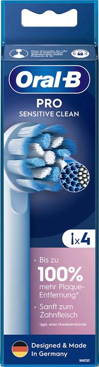 Actual product image Braun Oral-B Attachment Brushes Pro Sensitive Clean 4er AM (4 x)