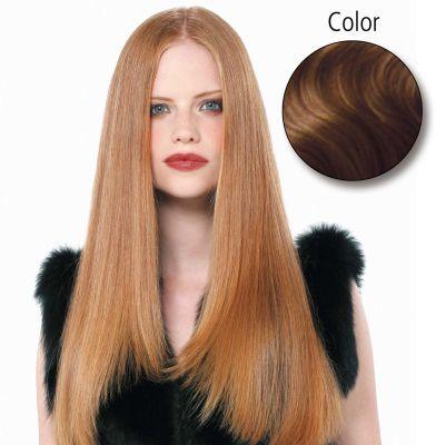Immagine prodotto Balmain liscio 55-60cm 10 (livello 6) biondo scuro 10 pz. extension capelli veri Estensioni Fill-In (Uomo dai capelli biondi, 60 cm)