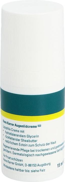 Hans Karrer Augenlidcreme Eco Disp (Crème, 15 ml, Tag + Nacht)