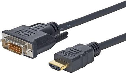 Produktbild MicroConnect DVI — HDMI (Typ A) (5 m, HDMI, DVI)