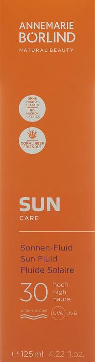 Actual product image Annemarie Börlind Sun Series - Sun Fluid SPF 30 (Suntan cream, SPF 30, 125 ml, 159 g)