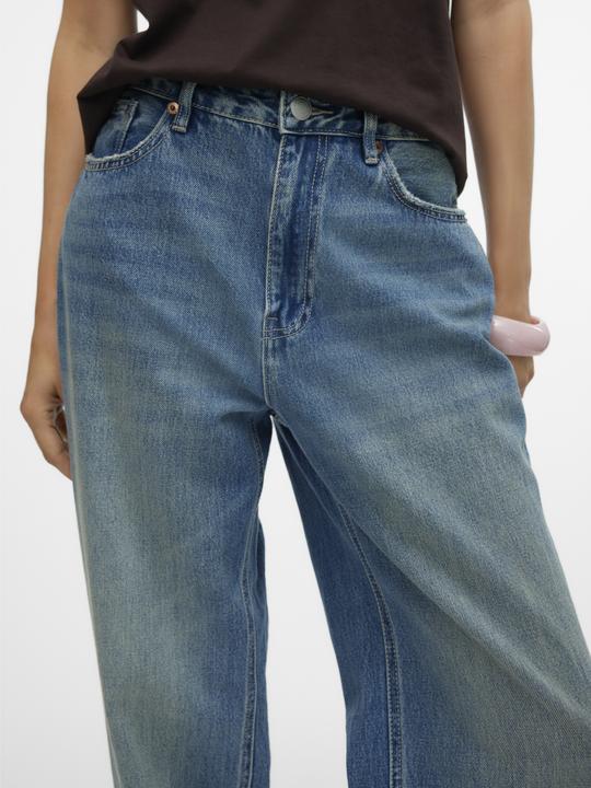 Actual product image Vero Moda VMTOKEY Niedrige Taille Gerade geschnitten Jeans Straight-Fit (W29/L30)