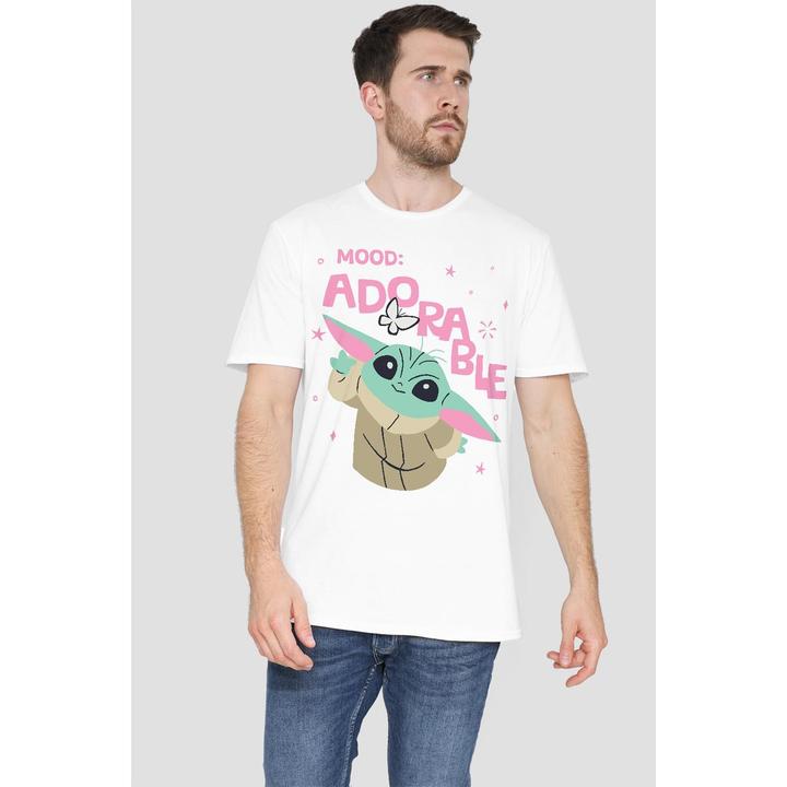 Immagine prodotto Star Wars Mood Adorable Maglietta Grogu Uomo (M)
